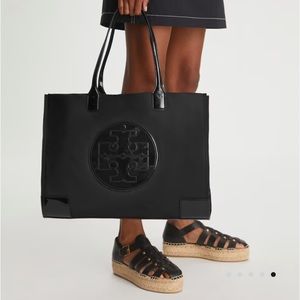 Tory Burch Ella Patent Tote Bag
